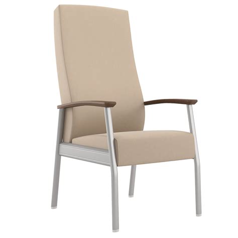 Patient Chair Metal Frame High Back Wieland Healthcare Furniture