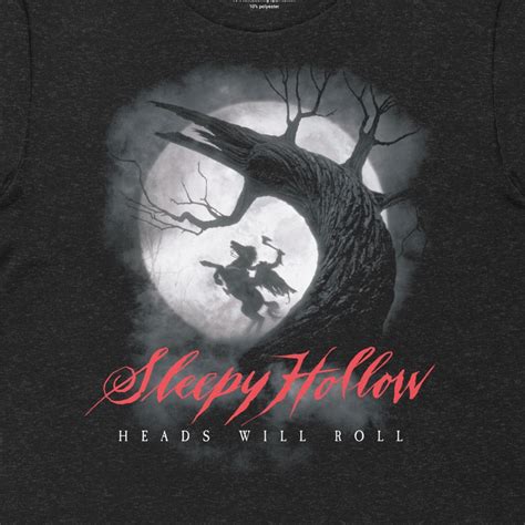 Sleepy Hollow Heads Will Roll T Shirt Paramount Shop