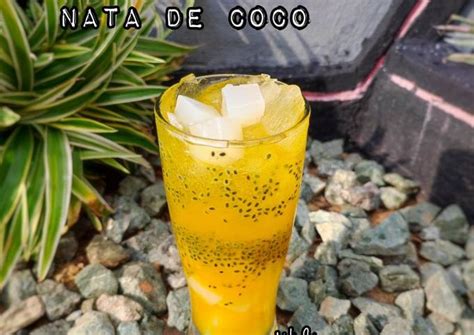 Resep Es Nutrisari Nata De Coco Oleh Widjie Astuti Cookpad