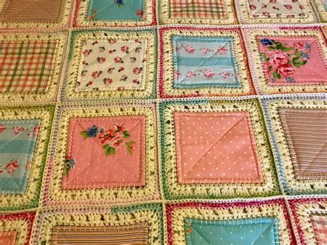 Patchwork Quilt Fusion Crochet Pattern Stunning Results Etsy Crazy