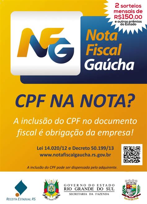 Ganhadores da Nota Fiscal Gaúcha são conhecidos Eco Regional