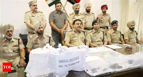 Punjab Police Bust Major Indo Pak Drugs Arms Smugglers Racket