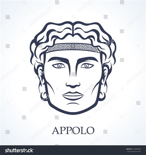 Appolo (Apollo), Ancient Greek God Of Music, Truth And Prophecy Stock ...