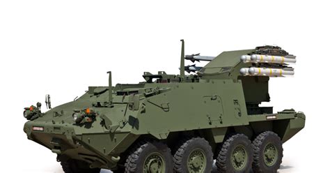 General Dynamics Land Systems Unveils New Hellfire Missile Firing Stryker