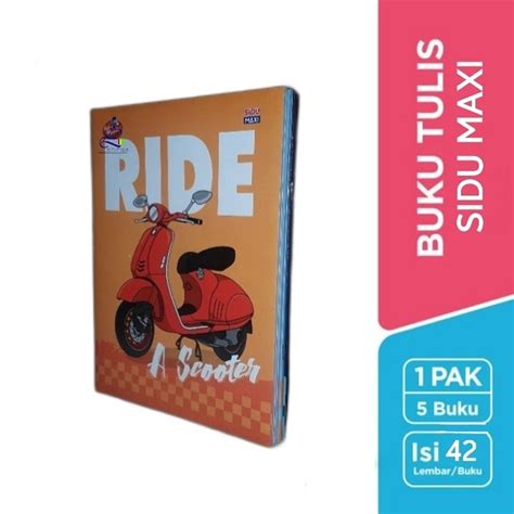 Sidu Maxi Buku Tulis Lembar Buku Tulis Sidu Lembar Pak Isi