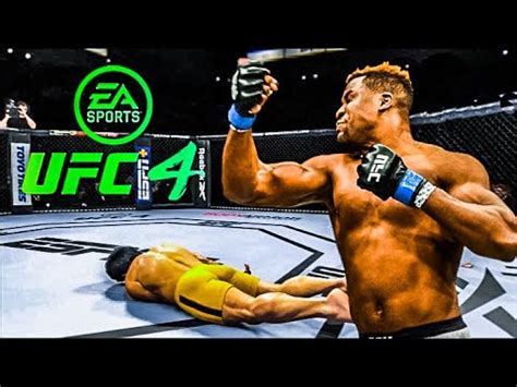 Bruce Lee Vs Francis Ngannou EA Sports UFC 4 Epic Fight YouTube