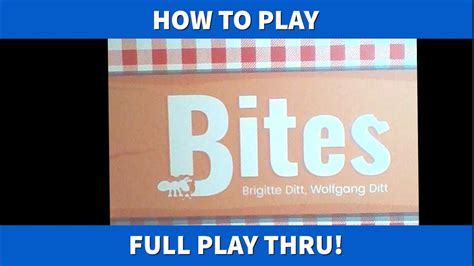 Bites Board Game Bites Board Game Kickstarted And Explained In Full How To Playfull Play