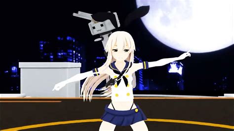 Mmd Gimmie × Gimmie By 八王子p And Giga つみ式駆逐艦島風 「hd」 Youtube