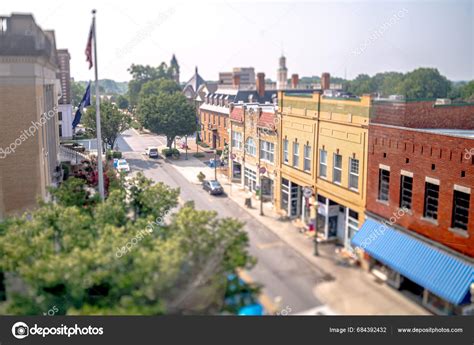 Rock Hill South Carolina Downtown Street Scenes Stock Editorial Photo