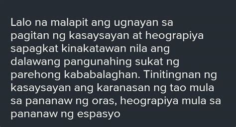 Gamit Ang Isang Buong Papel Sumulat Ng Isang Sanaysay Na Nagpapaliwanag