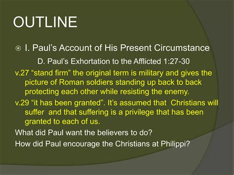 Philippians chapter 1 | PPTX