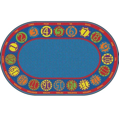 Numbers Rugs for Classroom Learning Areas