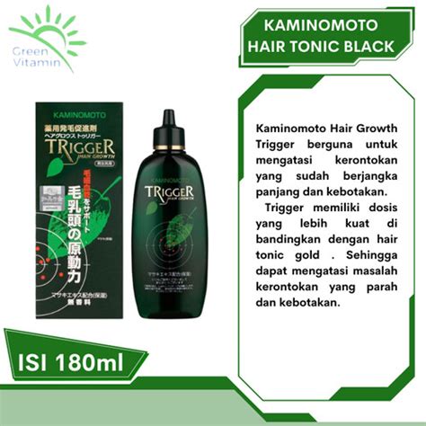 Jual Kaminomoto Hair Growth Trigger 180mL Original BPOM Jakarta Barat