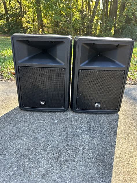 Pair Of Electro Voice SX80 Passive Speakers Black Reverb