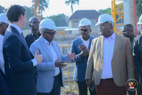 Construction Du Centre Financier De Kinshasa Sama Lukonde Satisfait