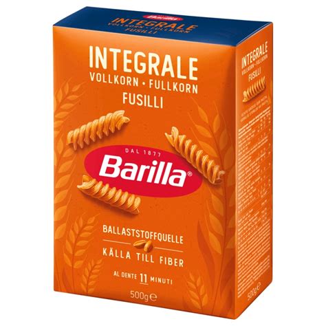Barilla Integrale Vollkorn Fusilli 500g bei REWE online bestellen!