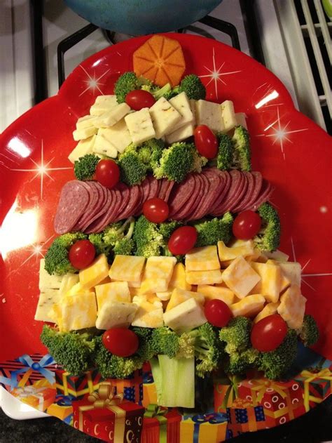 Appetizer Platter For Christmas Christmas Veggie Tray Christmas Tree