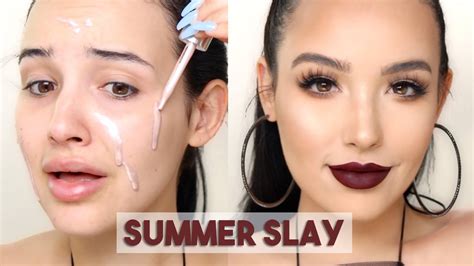 Grwm Quick Summer Slay Makeup Tutorial Amanda Ensing Youtube