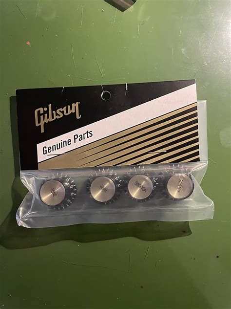 Gibson Reflector Knobs 2023 Black Gold Reverb