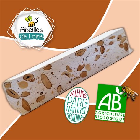 Nougat Blanc Bio G Abeilles De Loire