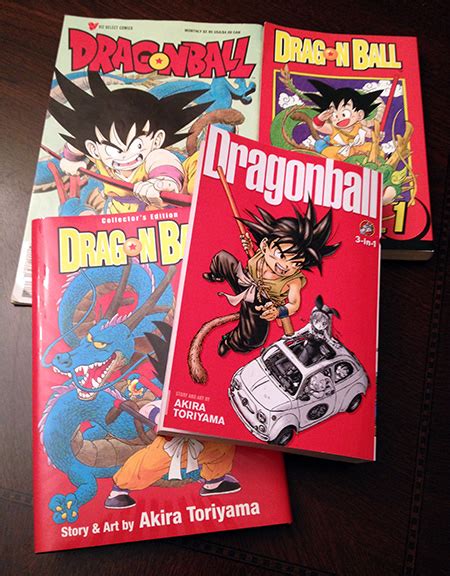 Dragon Ball Manga Unboxing Akira Toriyama Vizbig