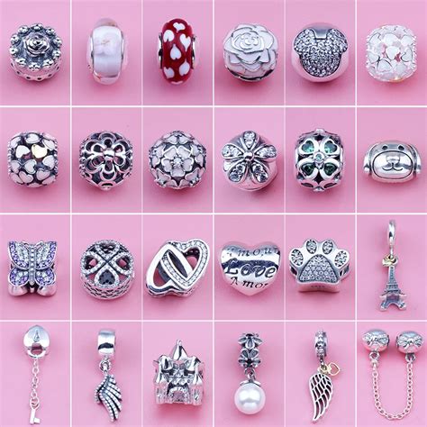 Fit Pandora Charms Beads For Jewelry Making Supplies Original Diy