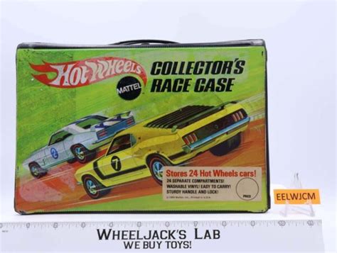 Car Collector S Race Case W Tray Hot Wheels Mattel Vintage Storage Case Wheeljack S Lab