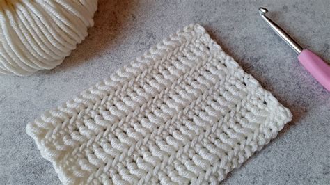 I Thought And Thought And Came Up With A New Crochet Stitch This Is Interesting Crochet Youtube