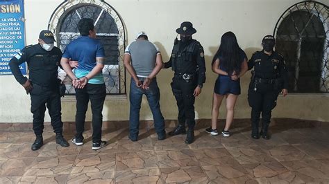 Capturan A Tres Personas Señaladas De Disparar Contra Sede Policial Agencia Guatemalteca De