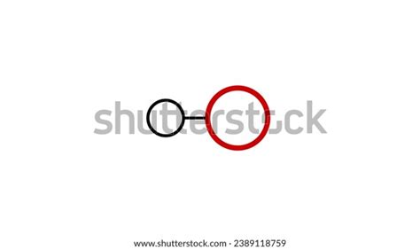 Hydroxide Molecule Structural Chemical Formula Ballandstick Stock Illustration 2389118759 ...