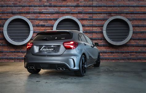 Mercedes Benz A Class Facelift Tuned By Lorinser A Mercedes Benz Fan Blog