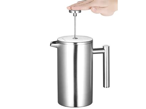 Cafetière à piston 1 L avec pichet Café et Thé Pearl be