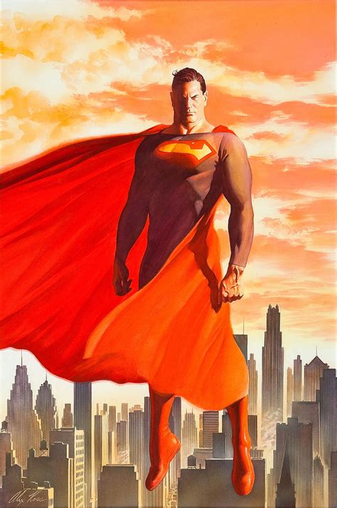 Superman Alex Ross Dc Comics Hd Phone Wallpaper Peakpx