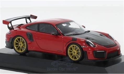 Miniature Porsche Gt Rs Minichamps Gt Rs Rouge