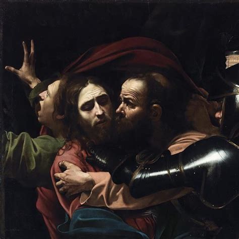 Detail From The Taking Of Christ Caravaggio 1602 National Museum