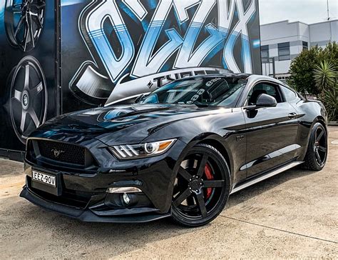 FORD MUSTANG HUSSLA BILLZ GLOSS BLACK 2785