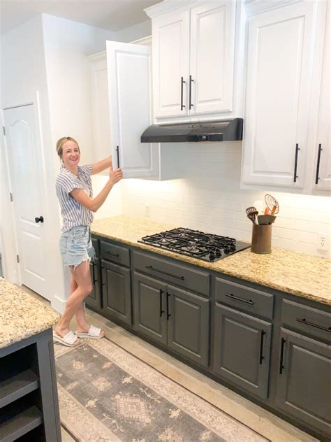 Painting Kitchen Cabinets Before After Pictures Cabinets Matttroy