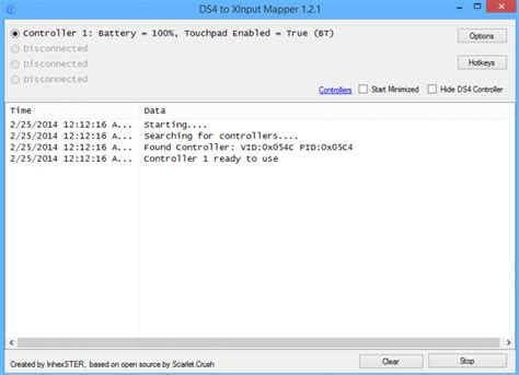 Galeria zdjęć | Zrzuty ekranu | Screenshoty - DS4 To XInput Mapper