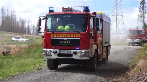 Waldbrand Bung Lf Freiwillige Feuerwehr Altenau Youtube