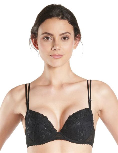 Aubade Wandering Love Push Up Plunge Bra Belle Lingerie