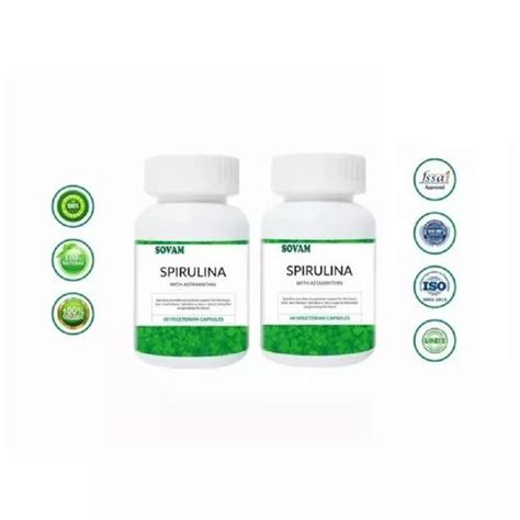 Sovam Organic Spirulina Capsule At Rs 299 Piece In Jaipur ID 13113608397