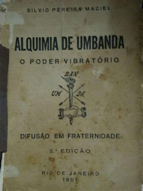 Alquimia De Umbanda Livro Alquimia De Umbanda Usado Enjoei