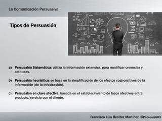 La comunicación persuasiva PPT