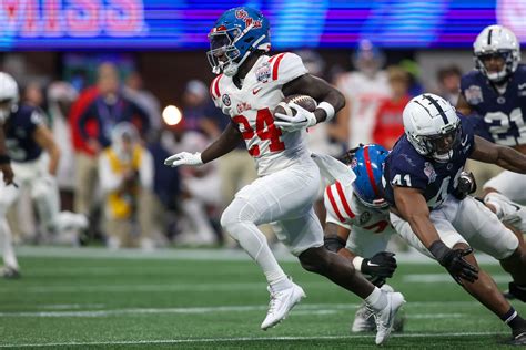 Ole Miss Jaxson Dart Shred Penn States Defense In Peach Bowl Win How