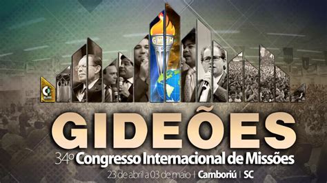 JARDIM GOSPEL Lista dos Pregadores do Congresso Internacional Gideões