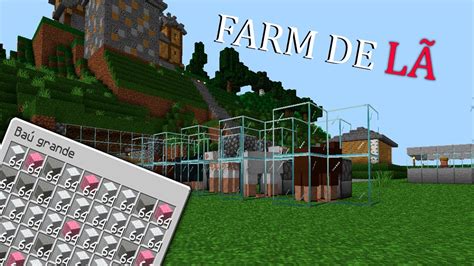 FARM DE LÃ NO MINECRAFT 1 19x 100 AUTOMÁTICA YouTube