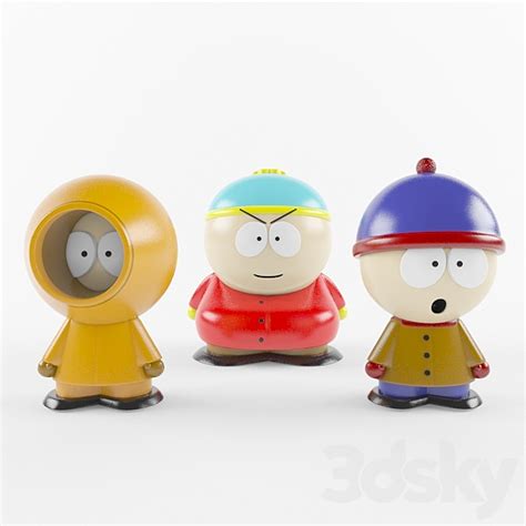 South Park Toy Set - Toy - 3D Models