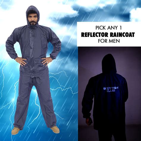 Buy Pick Any Reflector Raincoat For Men Online At Best Price In India