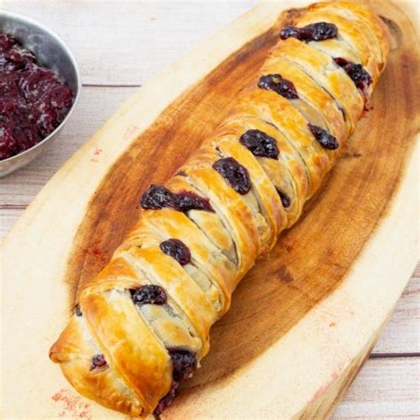 Braided Apple Puff Pastry Braided Apple Strudel Veena Azmanov Kitchen