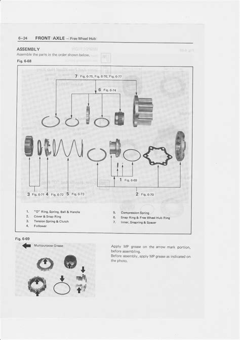 AISIN Locking Hub Gasket Kit Toyota Pickup HiLux 4Runner Landcruiser